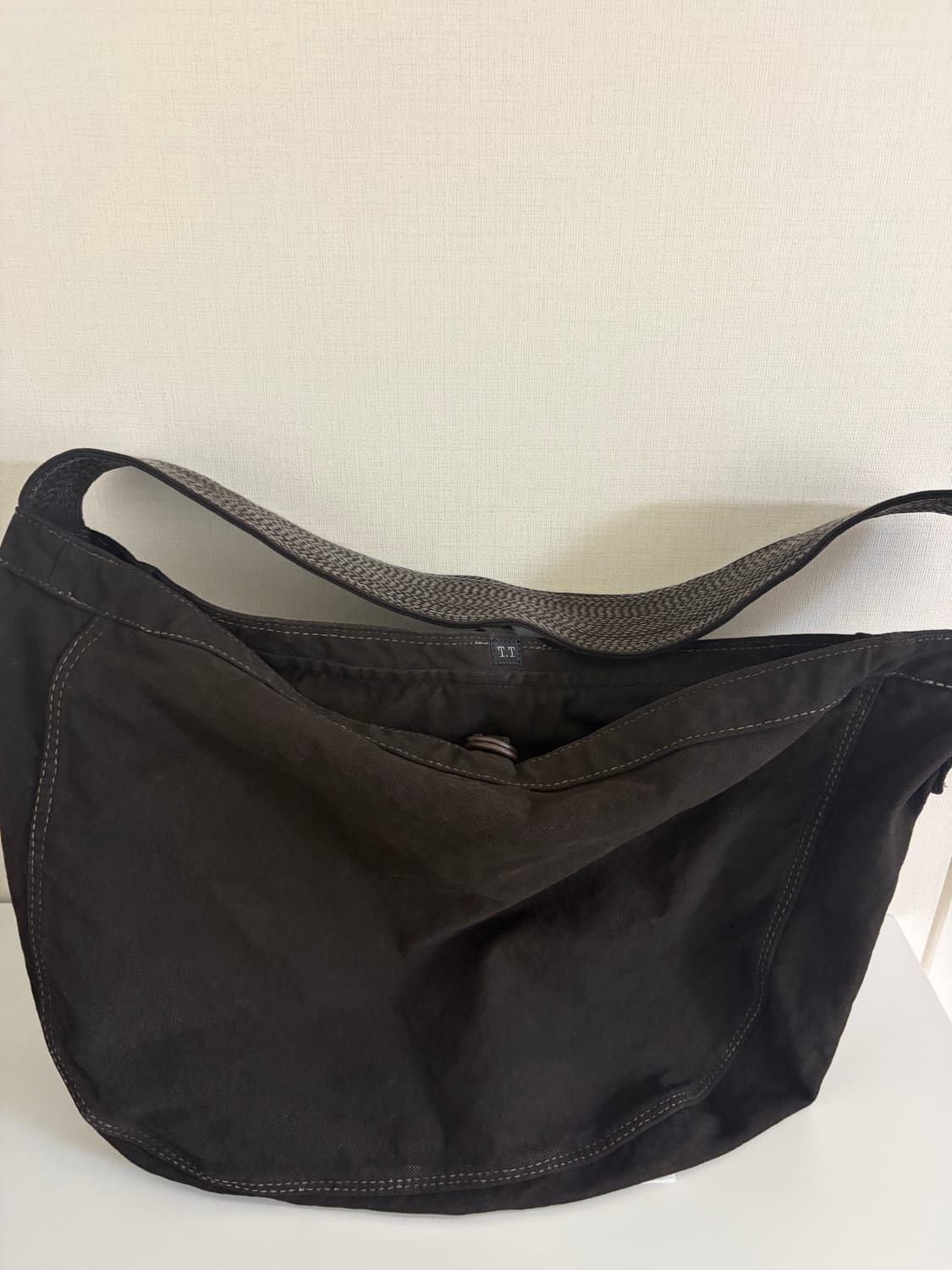 타이가타카하시 뉴스보이백 Mud Dyed Brown 상품이미지1