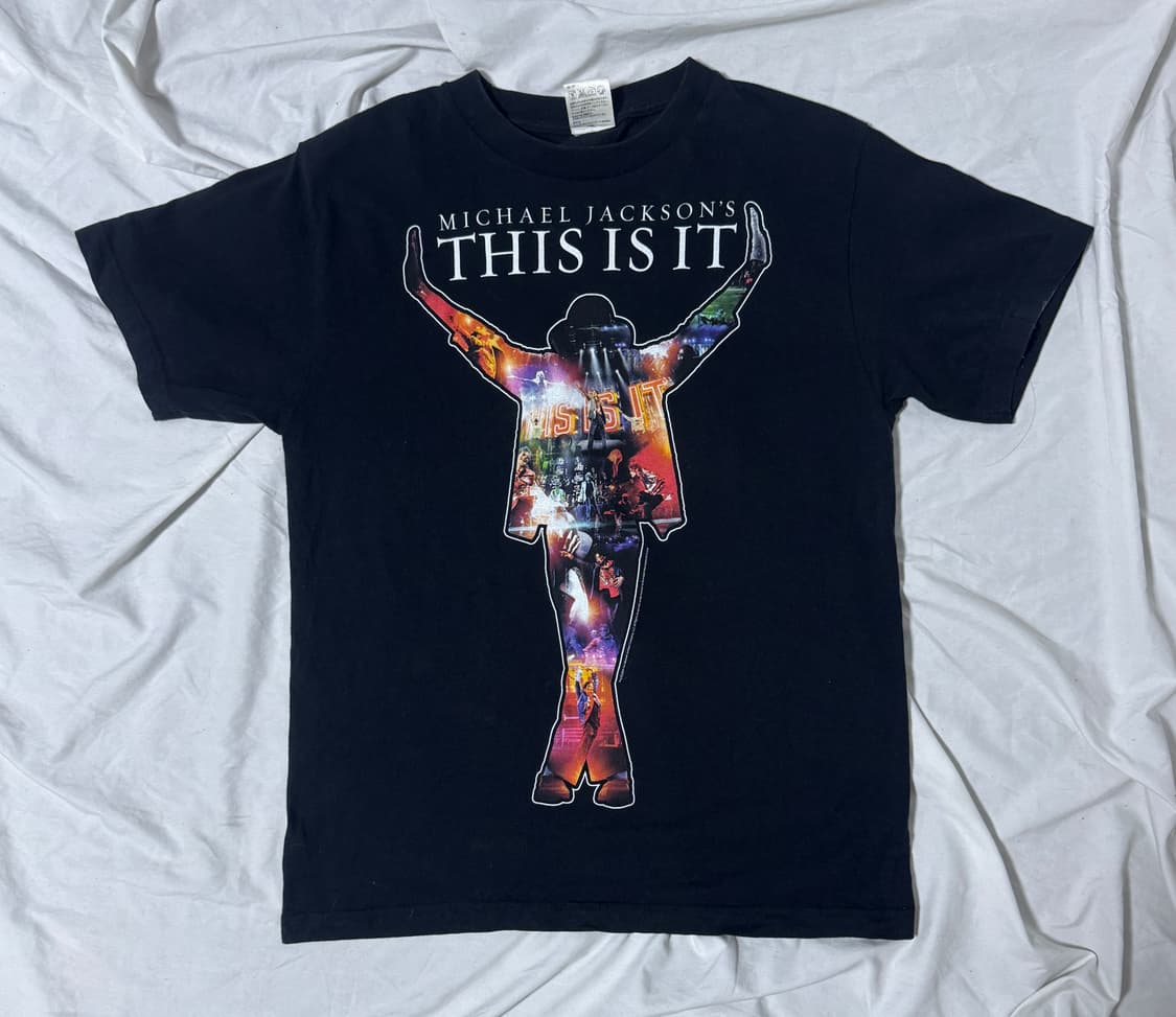 00s 마이클 잭슨 this is it 티셔츠 유니버셜 뮤직 상품이미지1