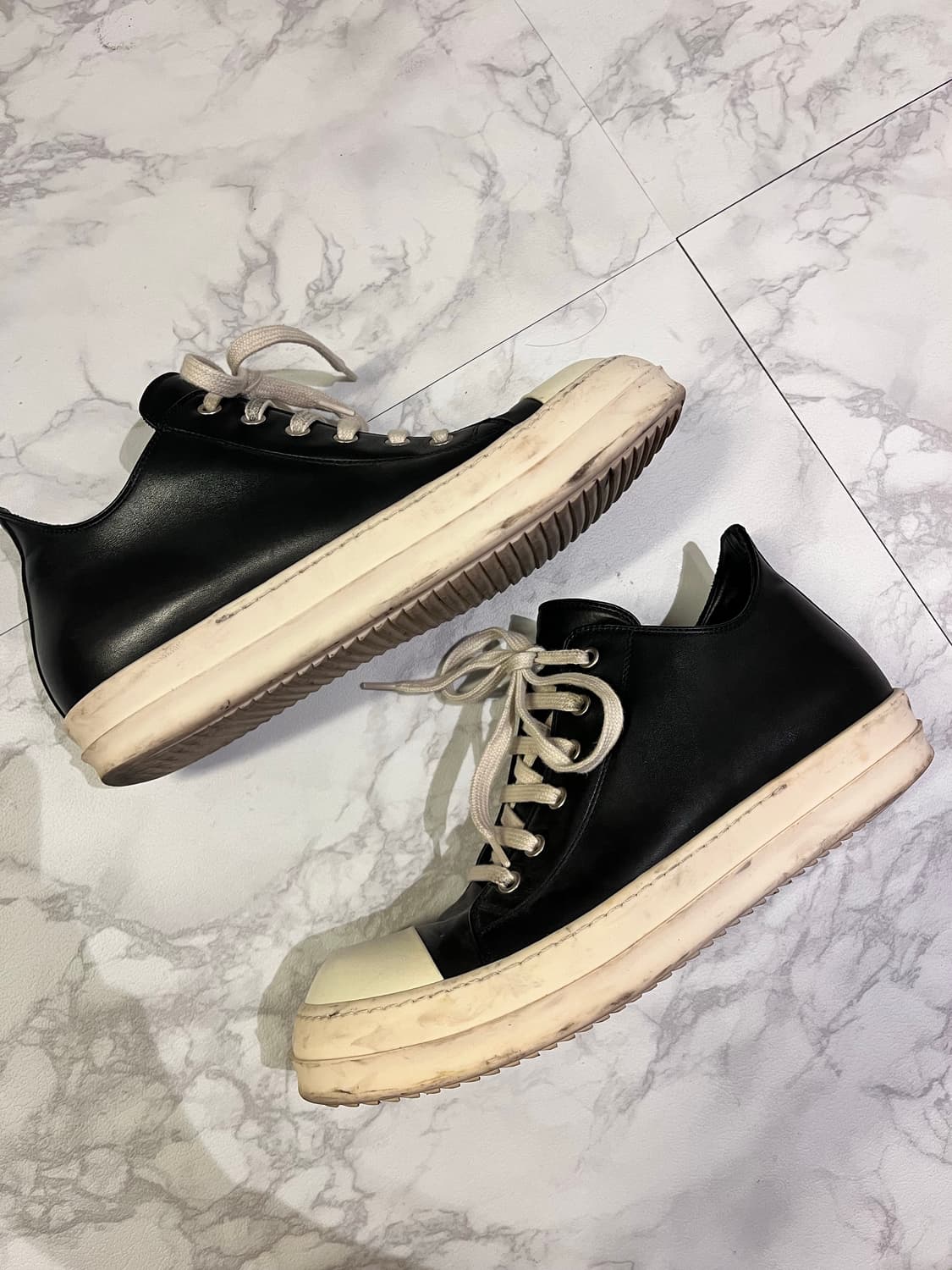 릭오웬스 라몬즈 로우 릭컨 상품이미지3