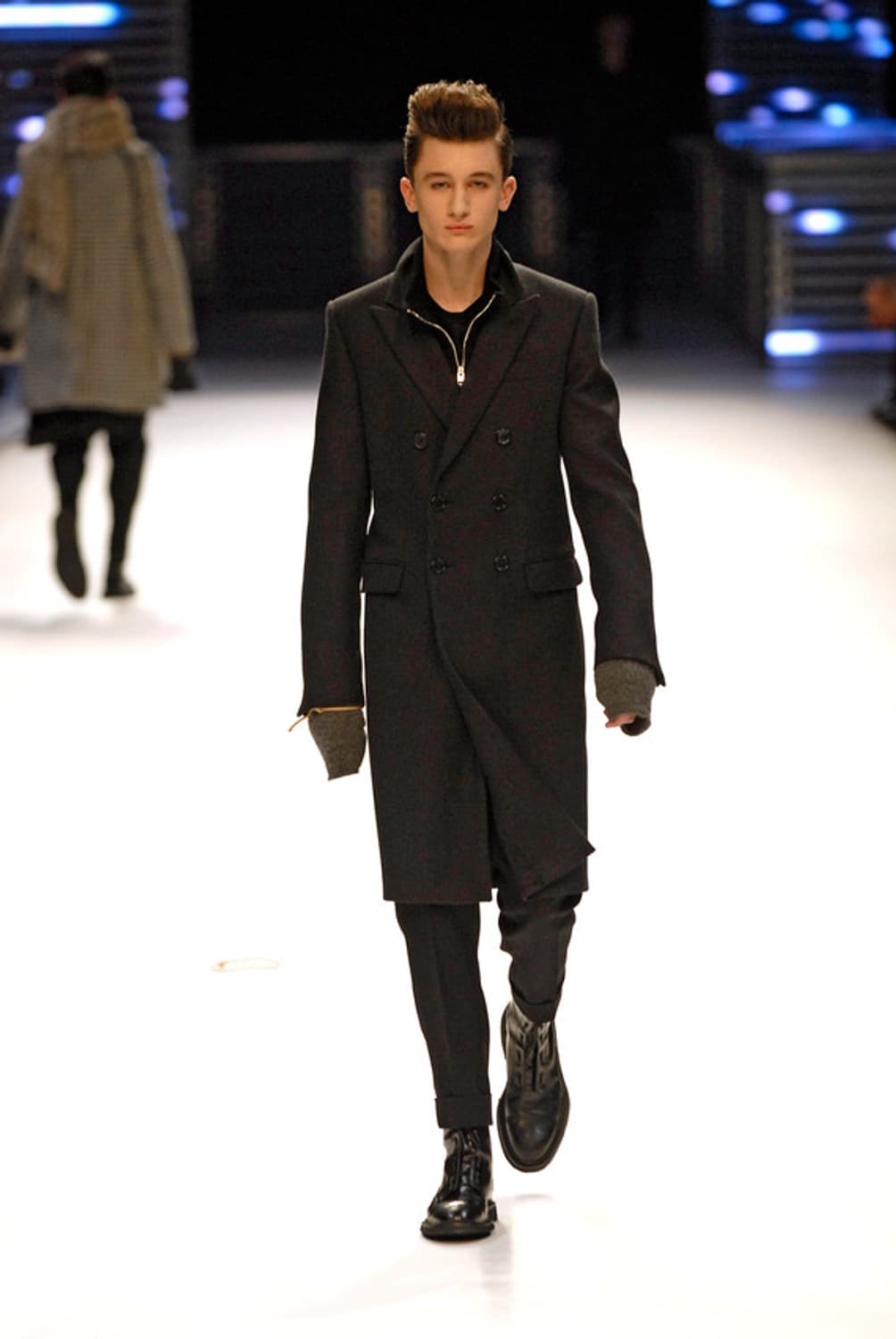 디올옴므 AW07 모터 하프 집업 상품이미지3