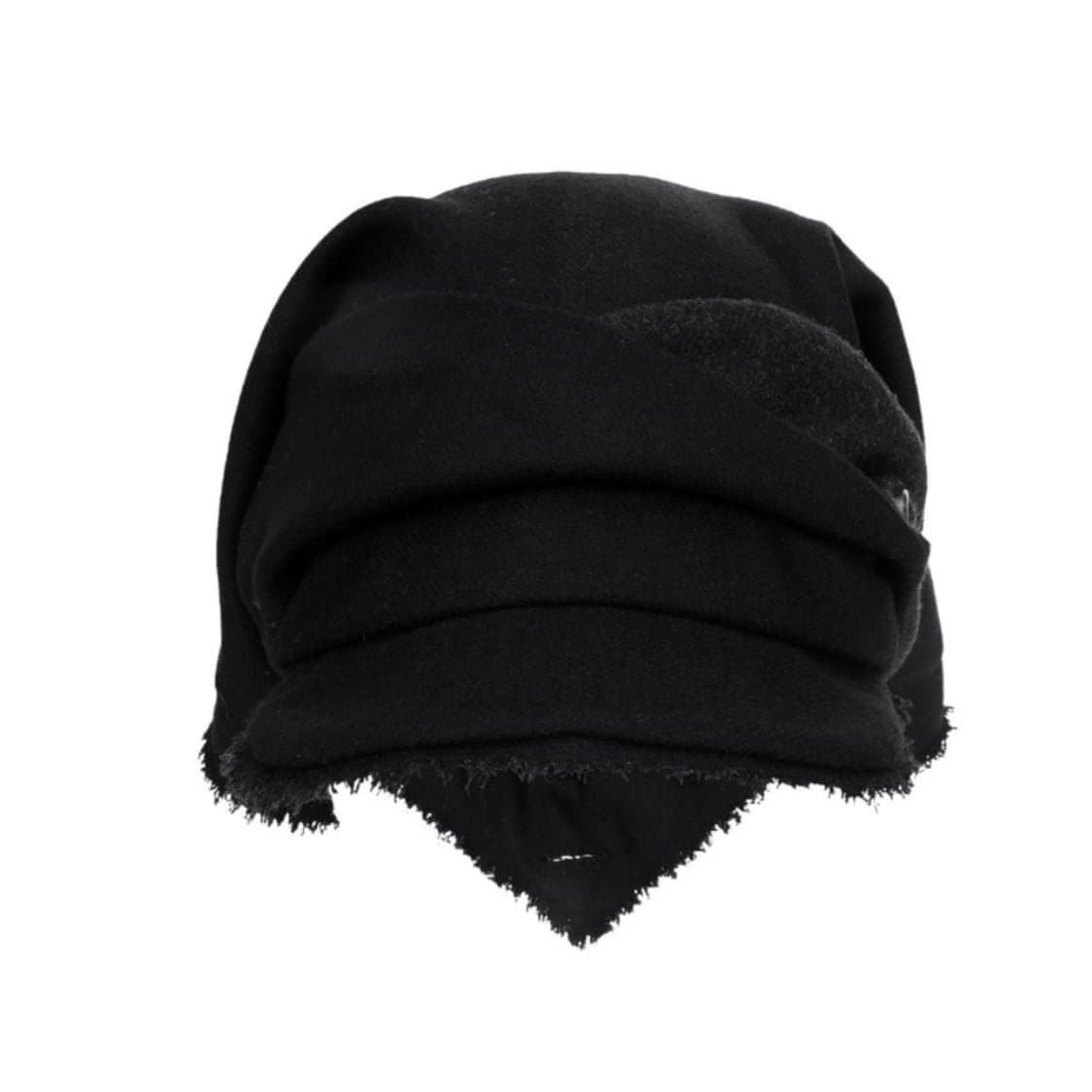 오호스 스카프 베일 울 캡 차콜 상품이미지3