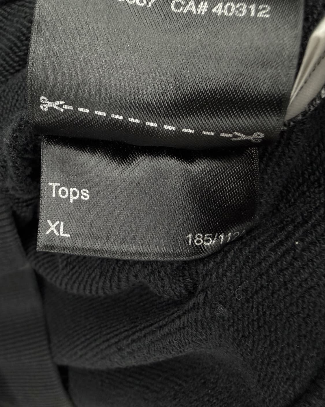 Y-3 요지 야마모토 베이직 로고 스웻 후디 상품이미지6