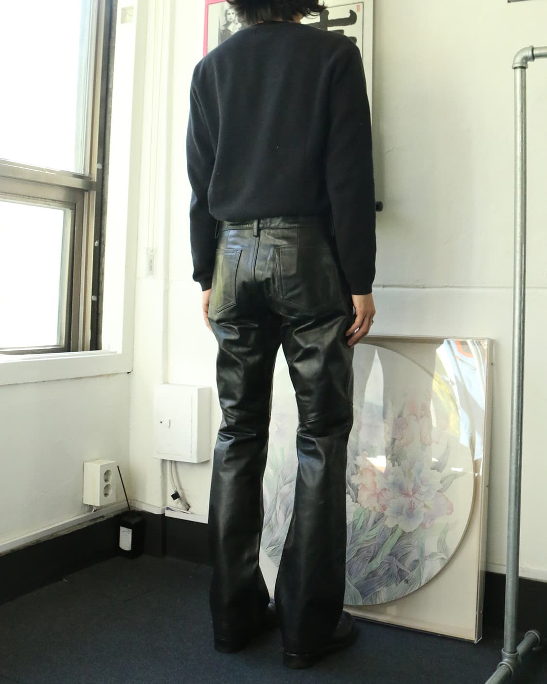 갭 레더 부츠컷 팬츠 상품이미지2