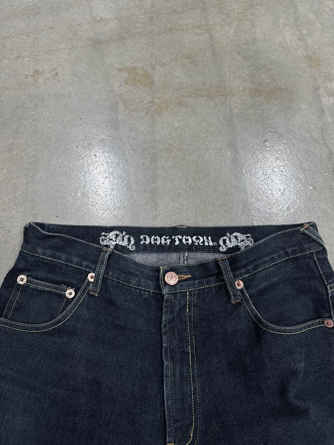 도그타운 드래곤 오리엔탈자수 데님팬츠 상품이미지6