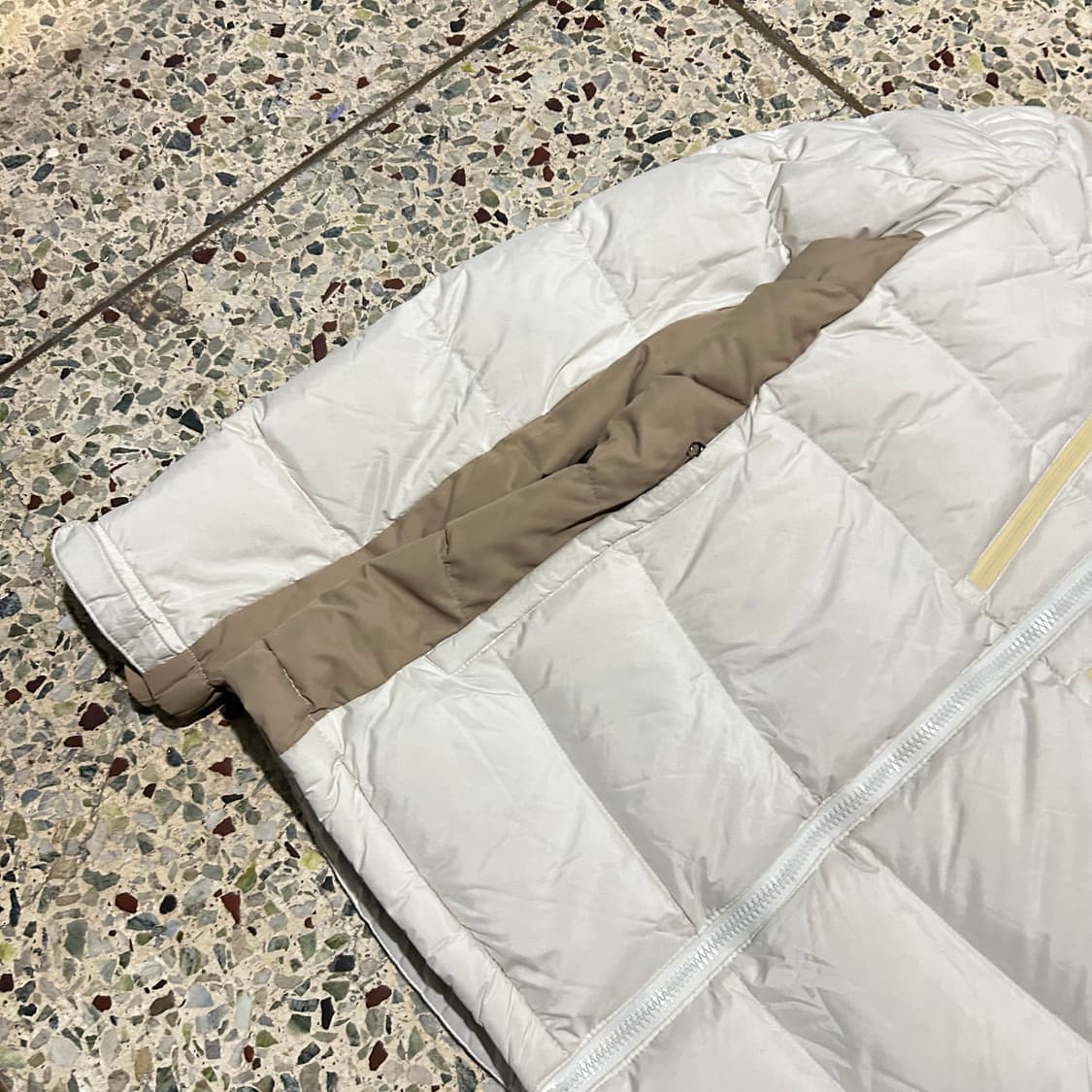 아디다스(ADIDAS) 크림 숏패딩 자켓 상품이미지3