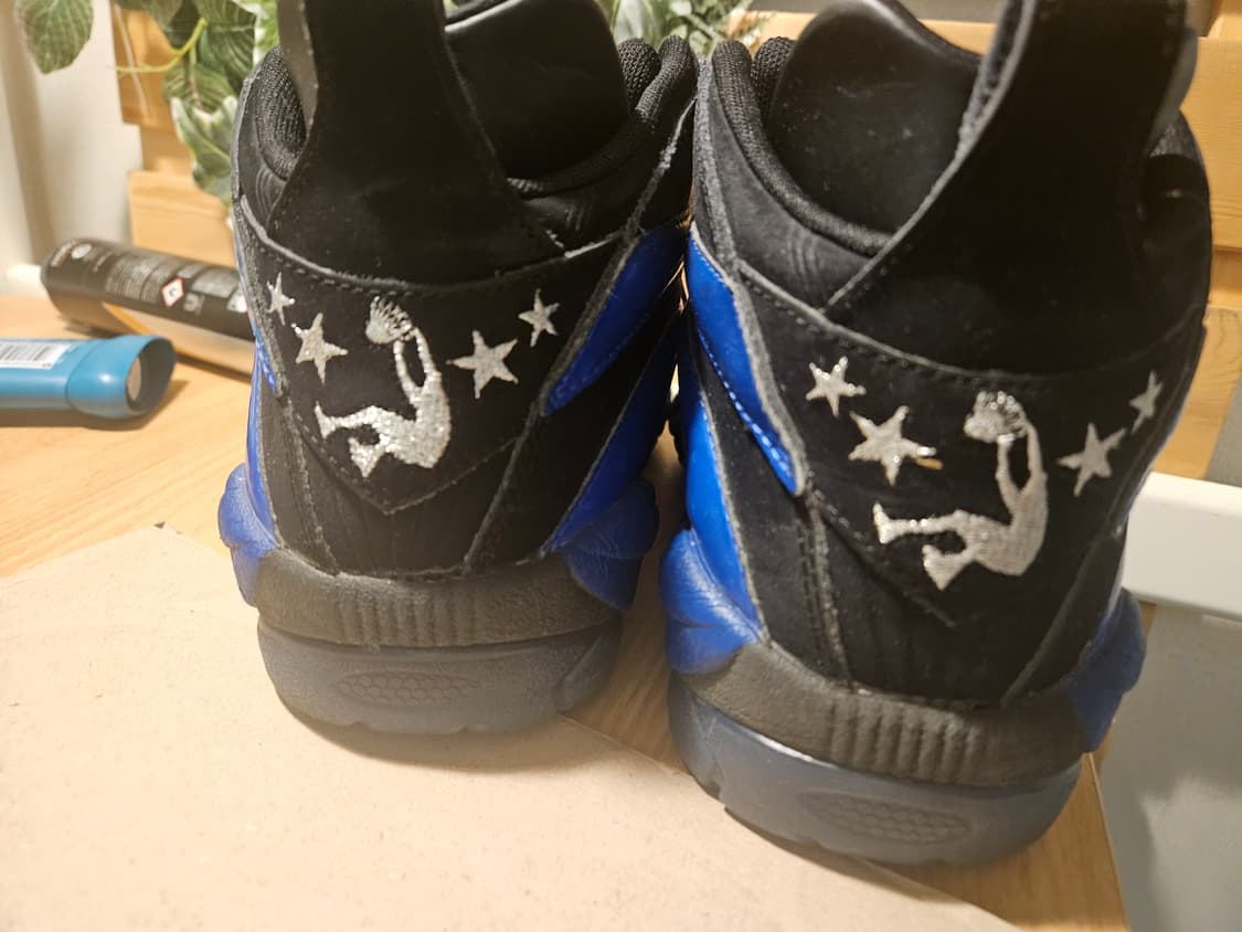 리복 샤크노시스 농구화 270 블랙블루 샤킬 상품이미지4