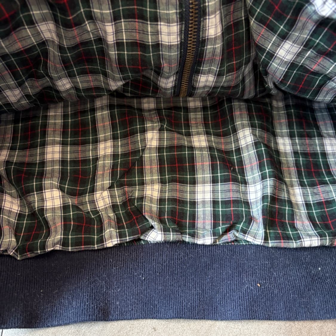 폴로 정품 네이비 바라쿠다 코튼 자켓  상품이미지5