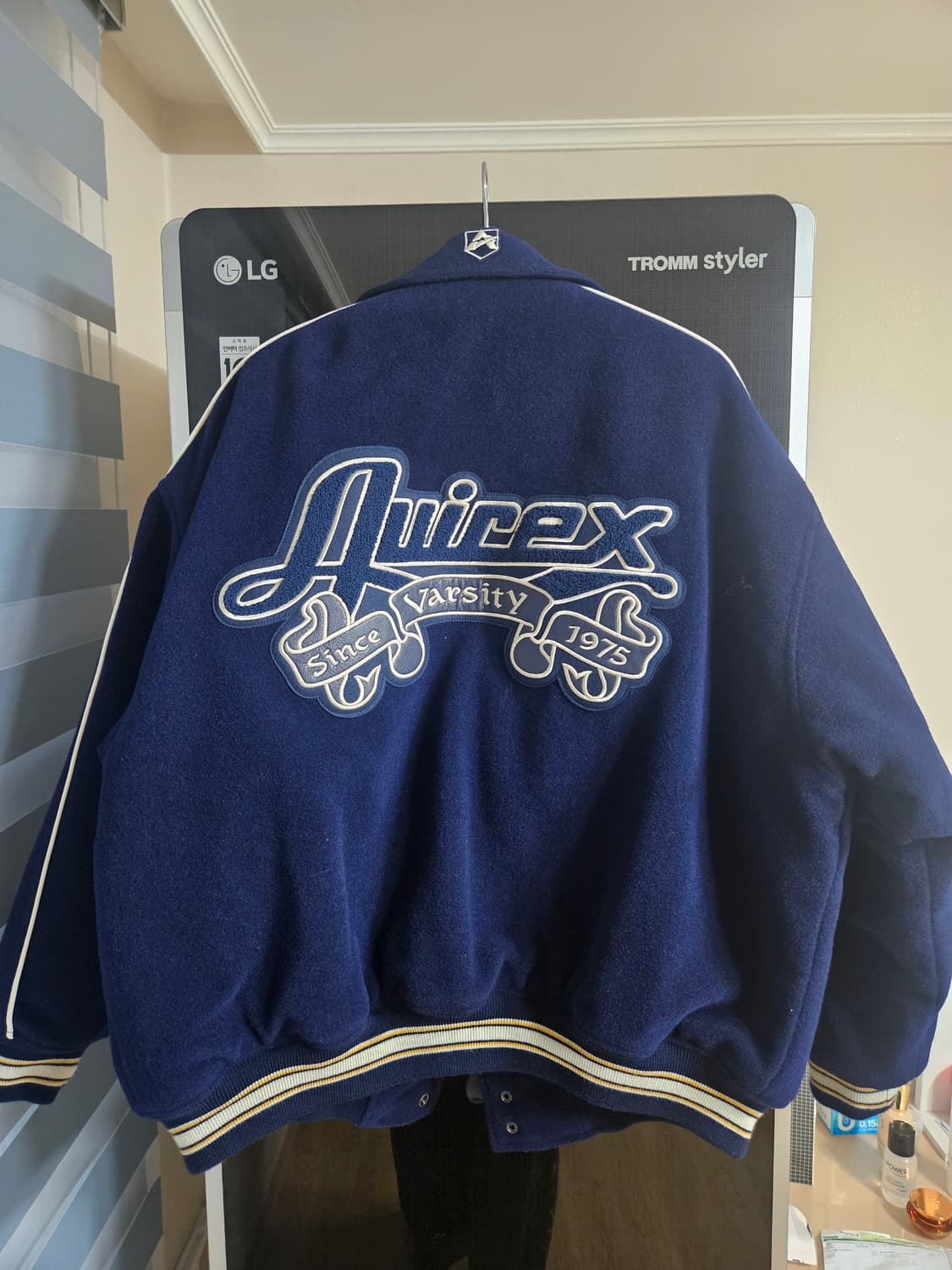 아비렉스X IXTF 콜라보 장우혁 바시티 자켓 상품이미지7