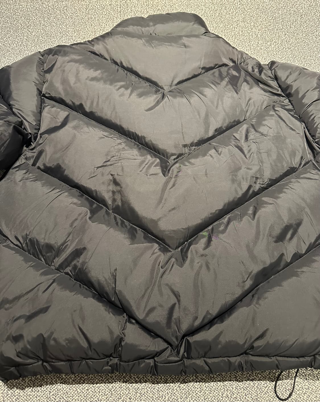 아웃스탠딩 숏푸퍼 패딩 블랙 3사이즈 상품이미지5