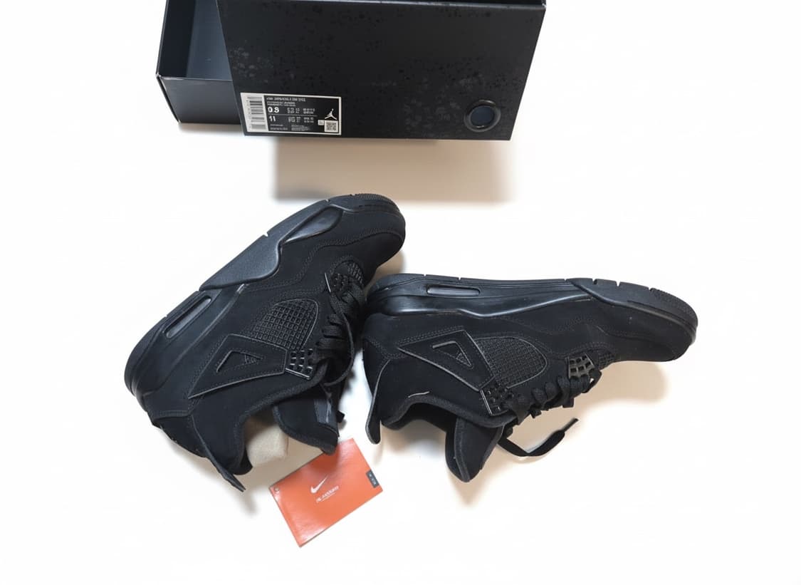 조던 4 레트로 블랙 캣 2006 (풀박) 상품이미지1