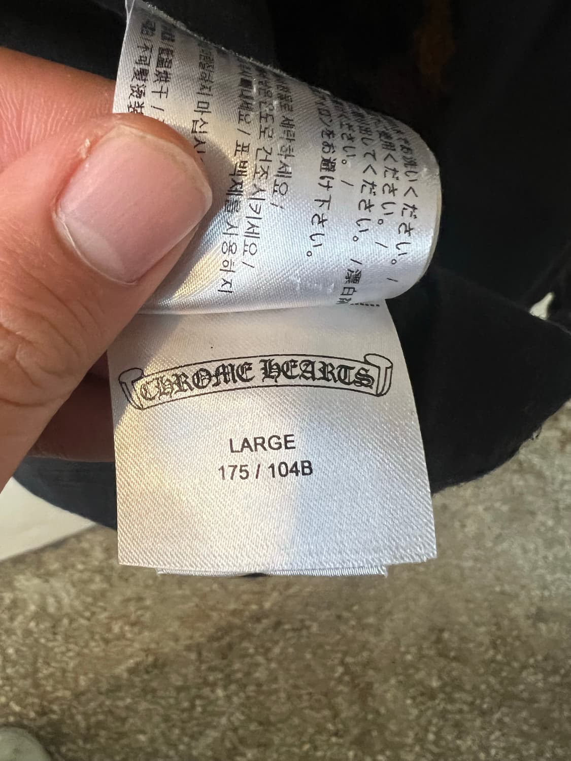 [L] 크롬하츠 LA한정 플로랄 홀스슈 롱슬리브 상품이미지7