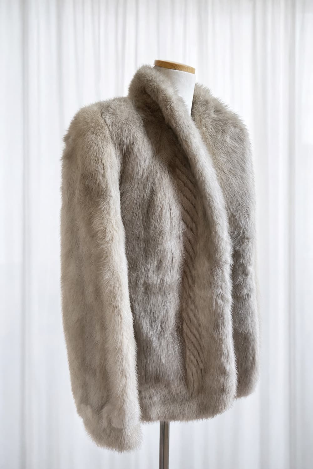 실버 밍크 퍼 자켓 상품이미지2