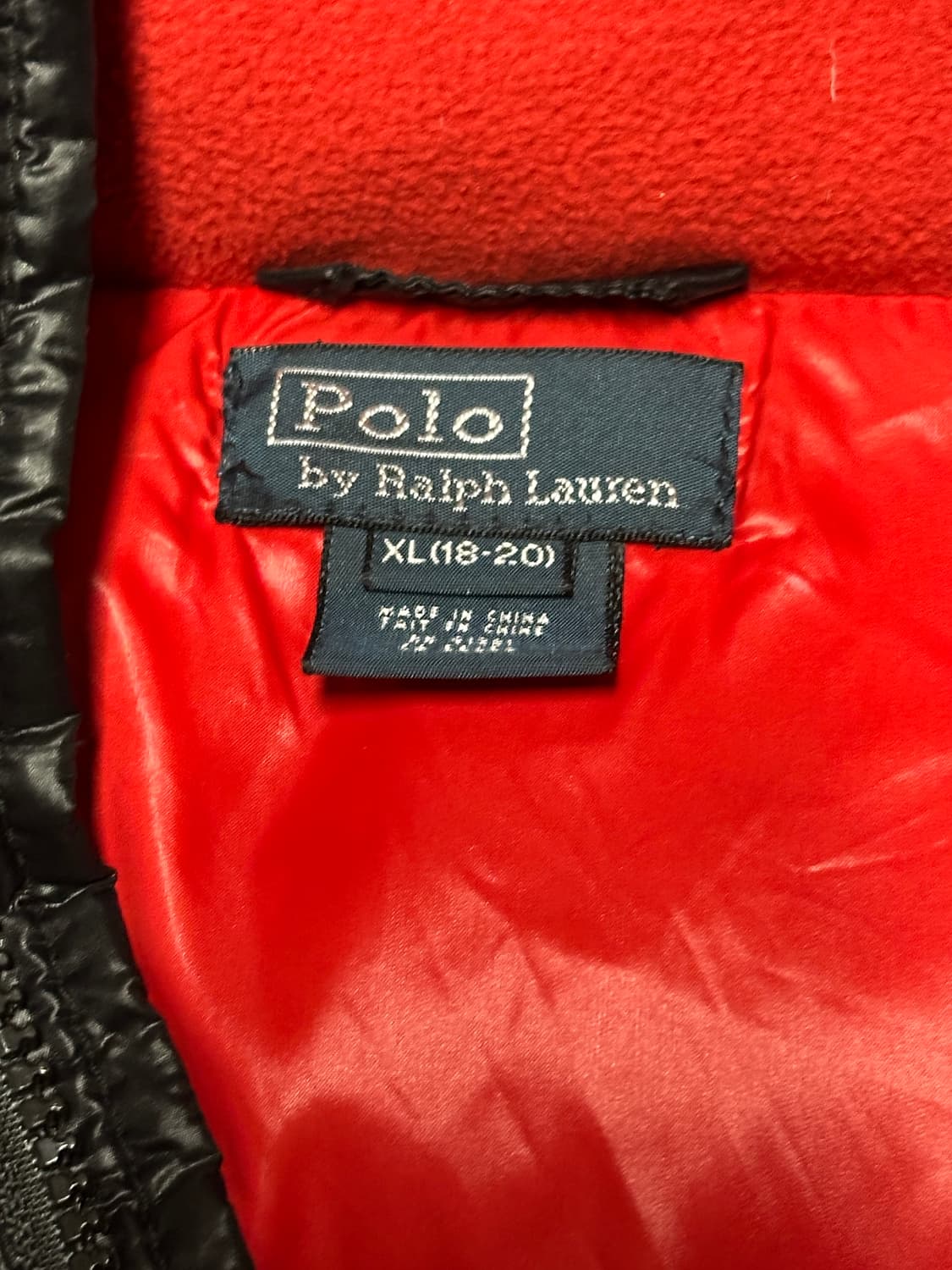 폴로 빅포니 유광 검빨 패딩 상품이미지6