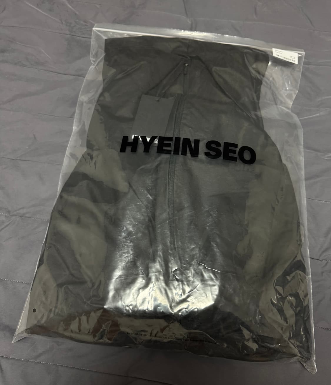 [새상품] 혜인서 hyeinseo 구형 드레이퍼리 백팩 상품이미지2