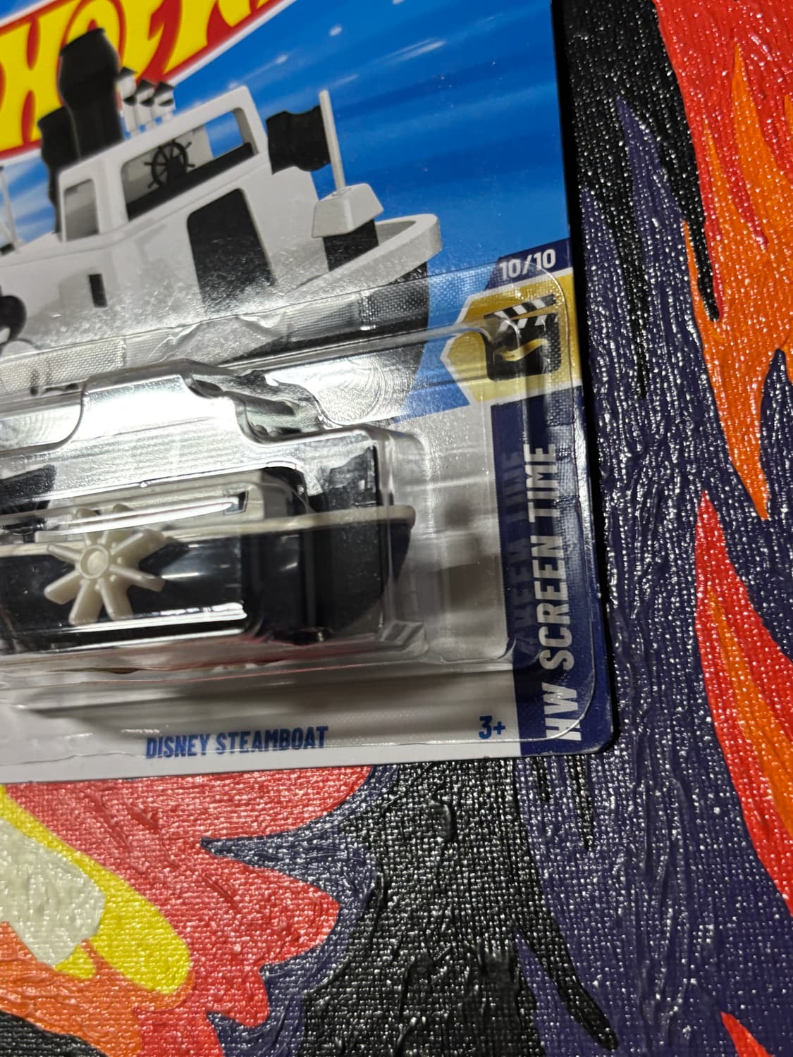 미개봉) 디즈니 스팀보트 핫휠 다이캐스트 인테리어 소품 상품이미지3