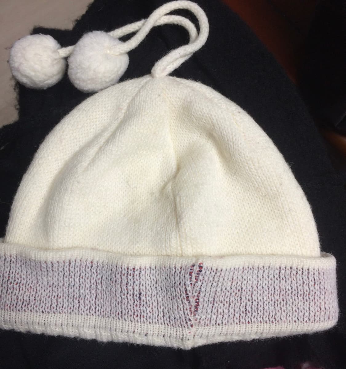 빈티지 폼 비니 상품이미지2