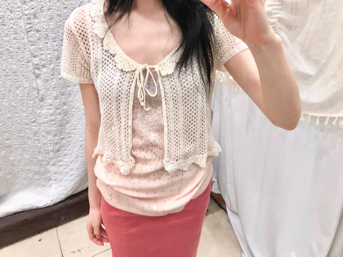 sparkle summer knit cardigan 상품이미지1