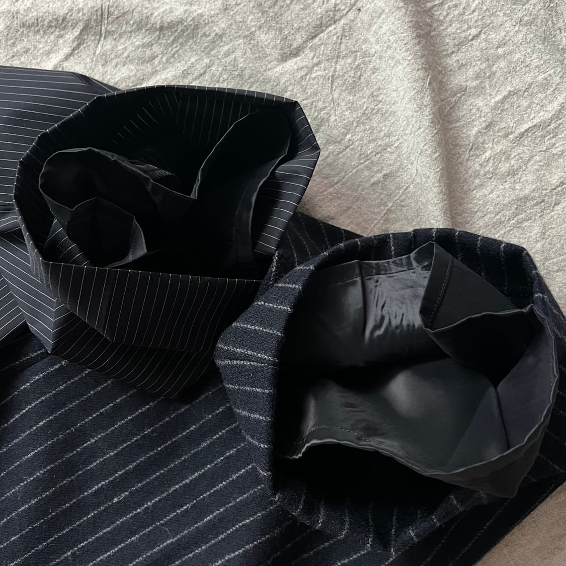 enfold 네이비 스트라이프 트라우저 상품이미지6