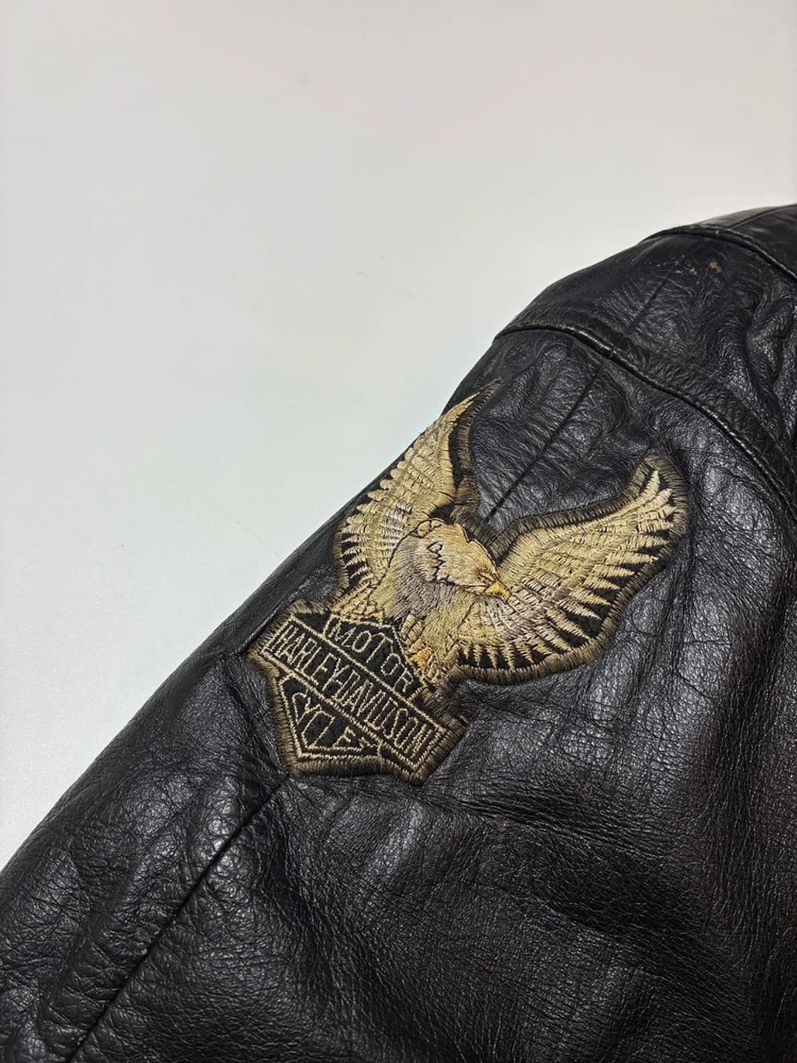 LUIS ALVEAR 90's 이글 자수 봄버 항공 자켓 PN8176 상품이미지6