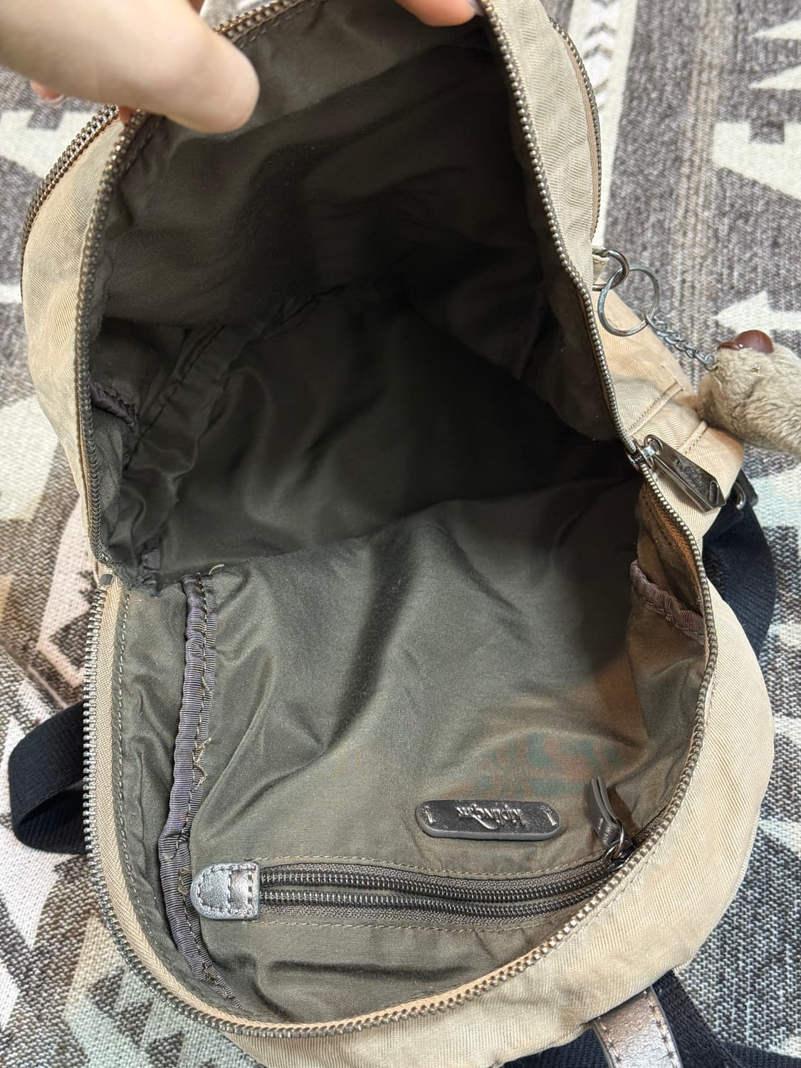 키플링 신형 미니 백팩 베이지 상품이미지5