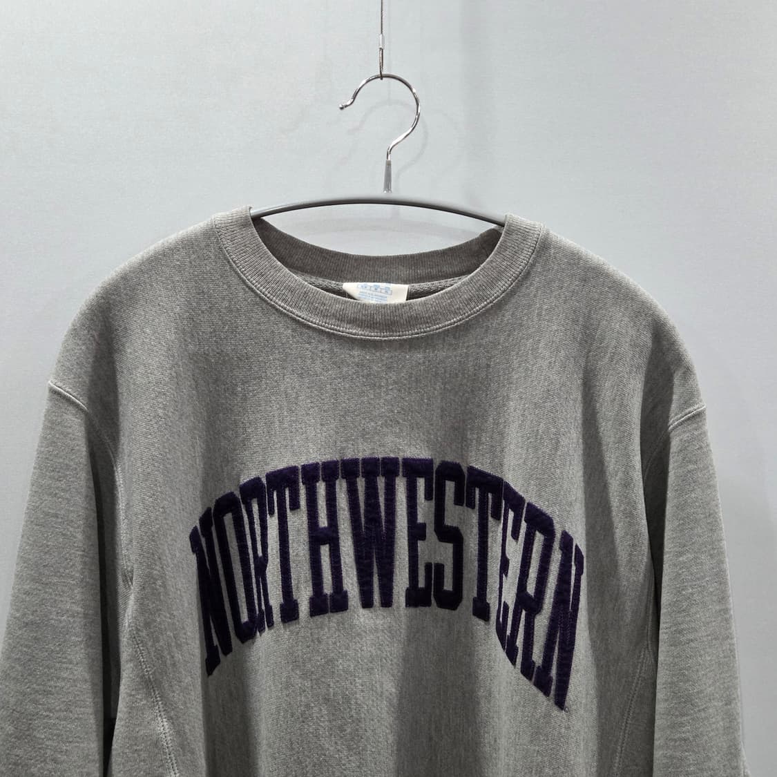 챔피온 블루택 리버스위브 노스웨스턴 자수 맨투맨 M 상품이미지2