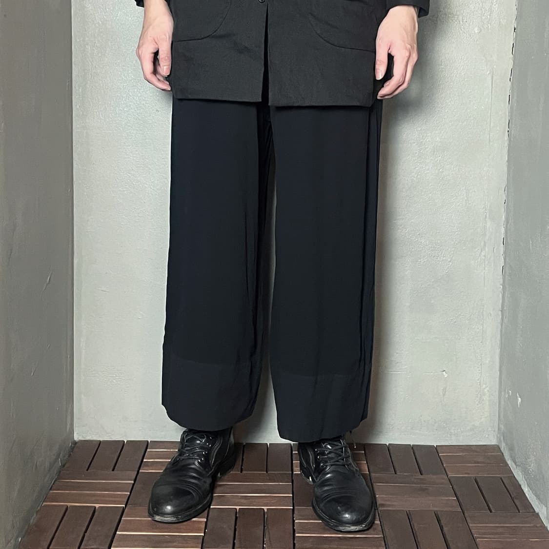 요지 야마모토 레이온 팬츠 상품이미지2