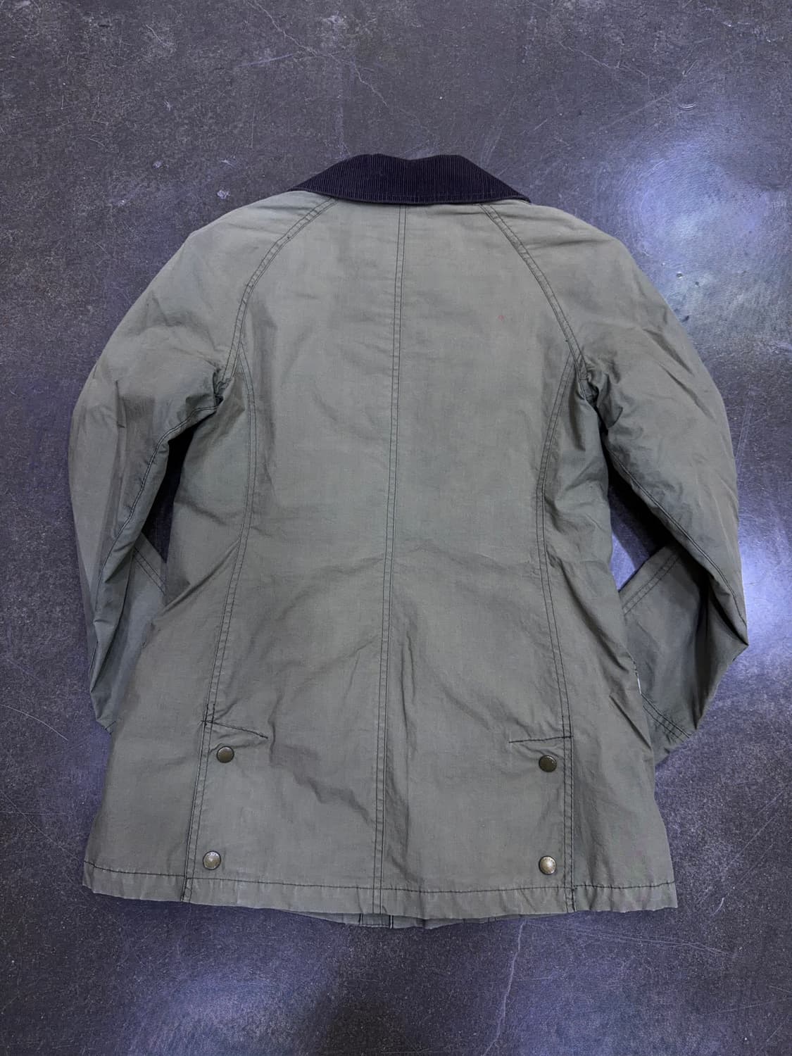 바버 로즈 비드넬 논왁스 자켓 올리브 UK8 상품이미지2