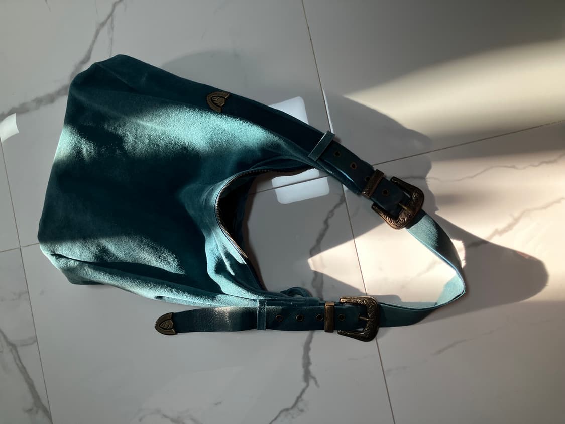 프리피플 웨스턴 버클 스웨이드 숄더백 호보백 상품이미지3