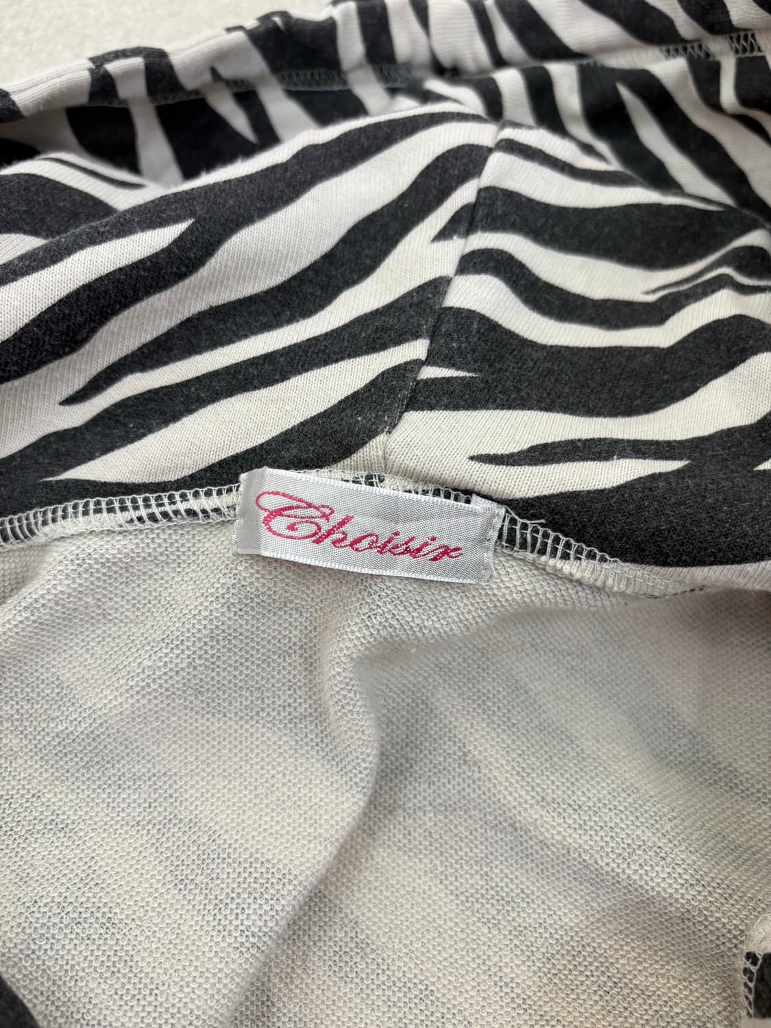 지브라 폼폼 후드집업 상품이미지5