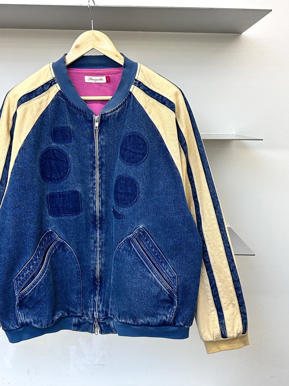 Amaiyuutsu 데님 수베니어 자켓 상품이미지2