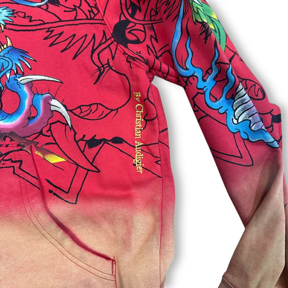 에디하디 드래곤 후드 집업 상품이미지4