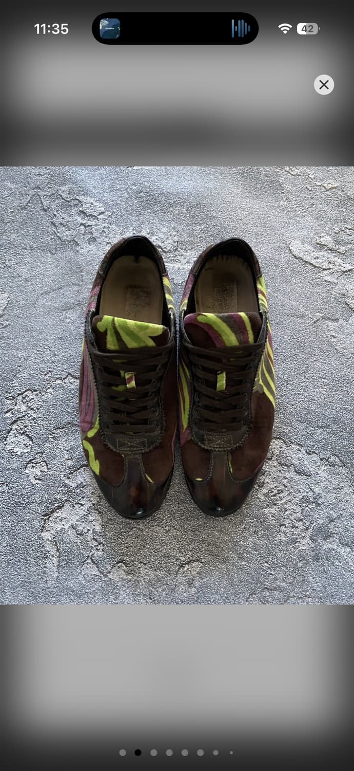 Dolce & Gabbana Vintage Suede Sneakers 상품이미지2