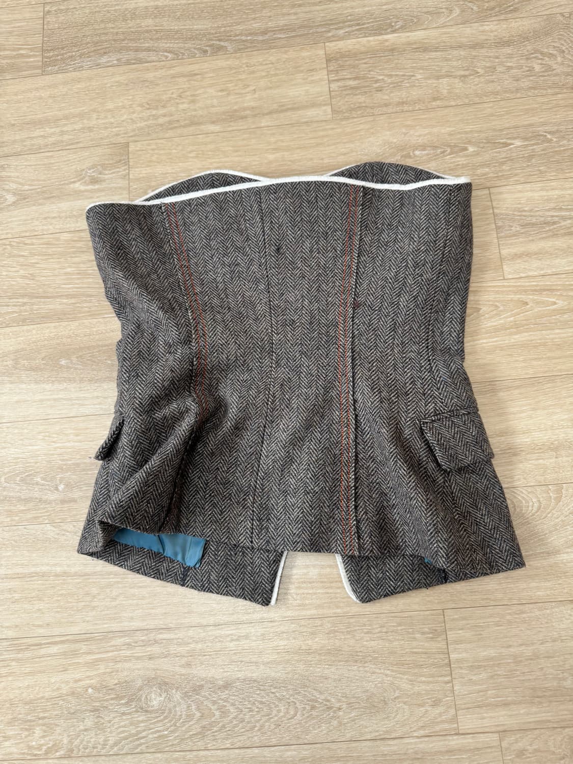 앤더슨벨 뷔스티에 KEILY HERRINGBONE BUISTIER 상품이미지2