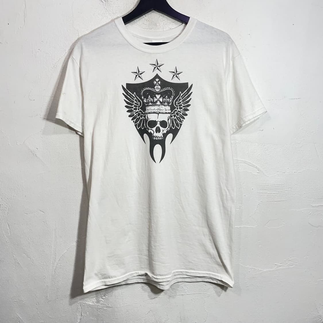 길단 펑크 스컬 반팔티 상품이미지2