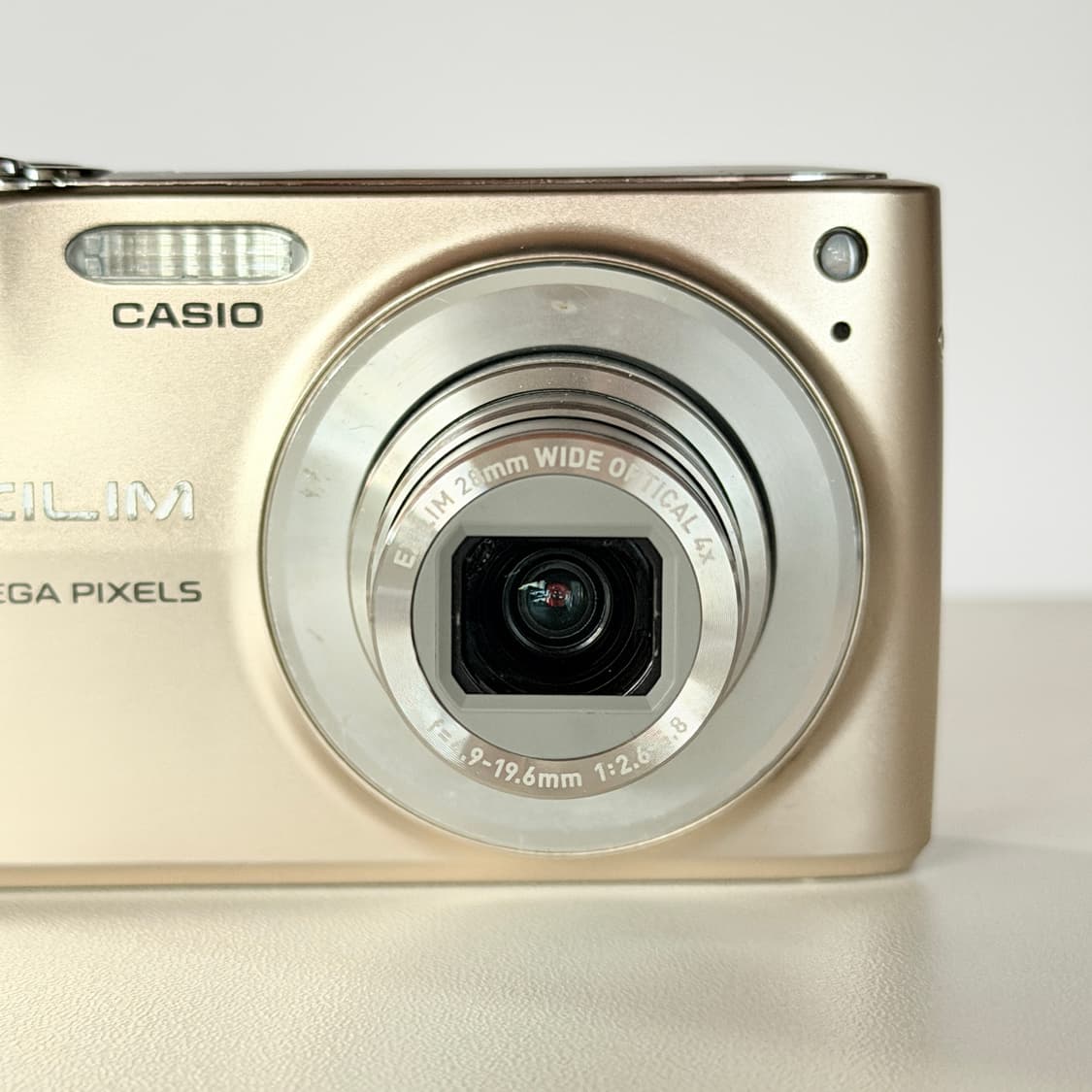 ✨태연 픽 ✨카시오 엑슬림 EX-Z400 골드 빈티지디카 상품이미지5