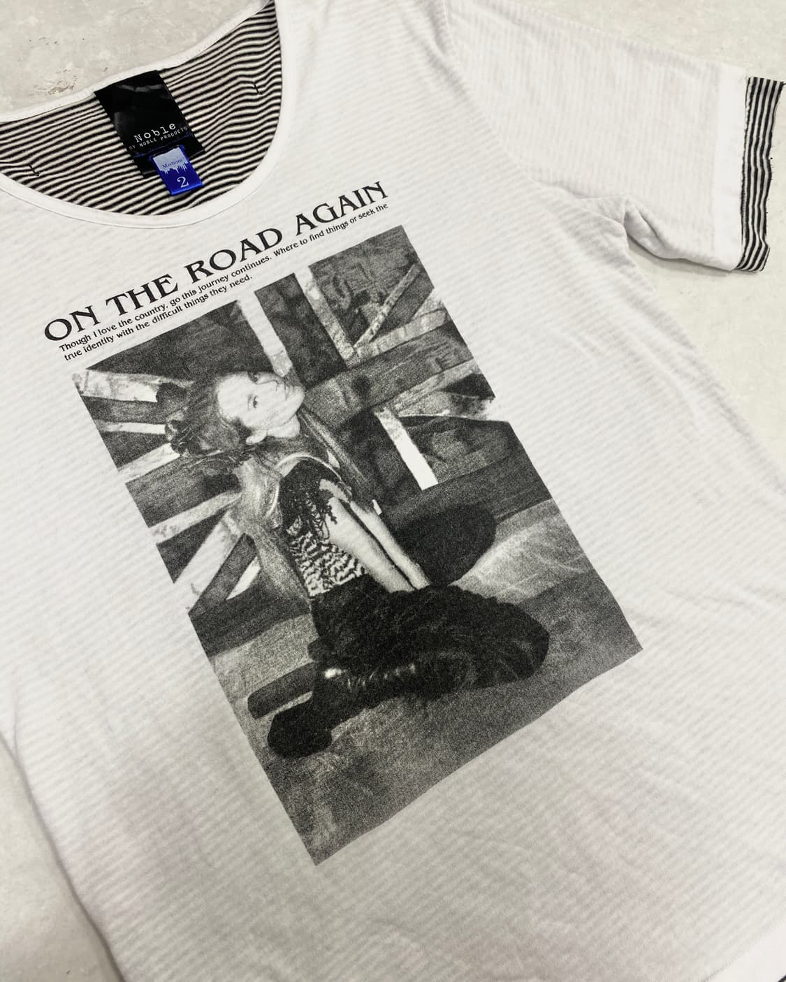 NOBLE Union Jack T-shirt 상품이미지6
