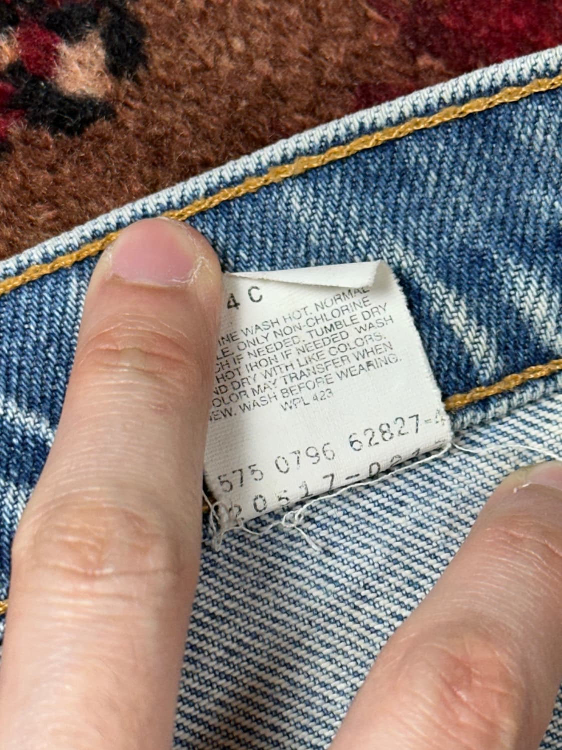 90's USA Made 빈티지 리바이스 517 오렌지탭 상품이미지10