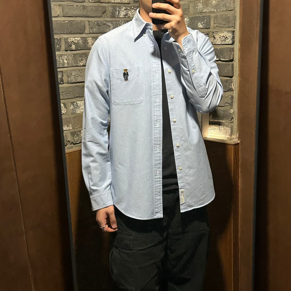 M) 폴로 랄프로렌 폴로베어 클래식핏 옥스포드 셔츠 상품이미지9