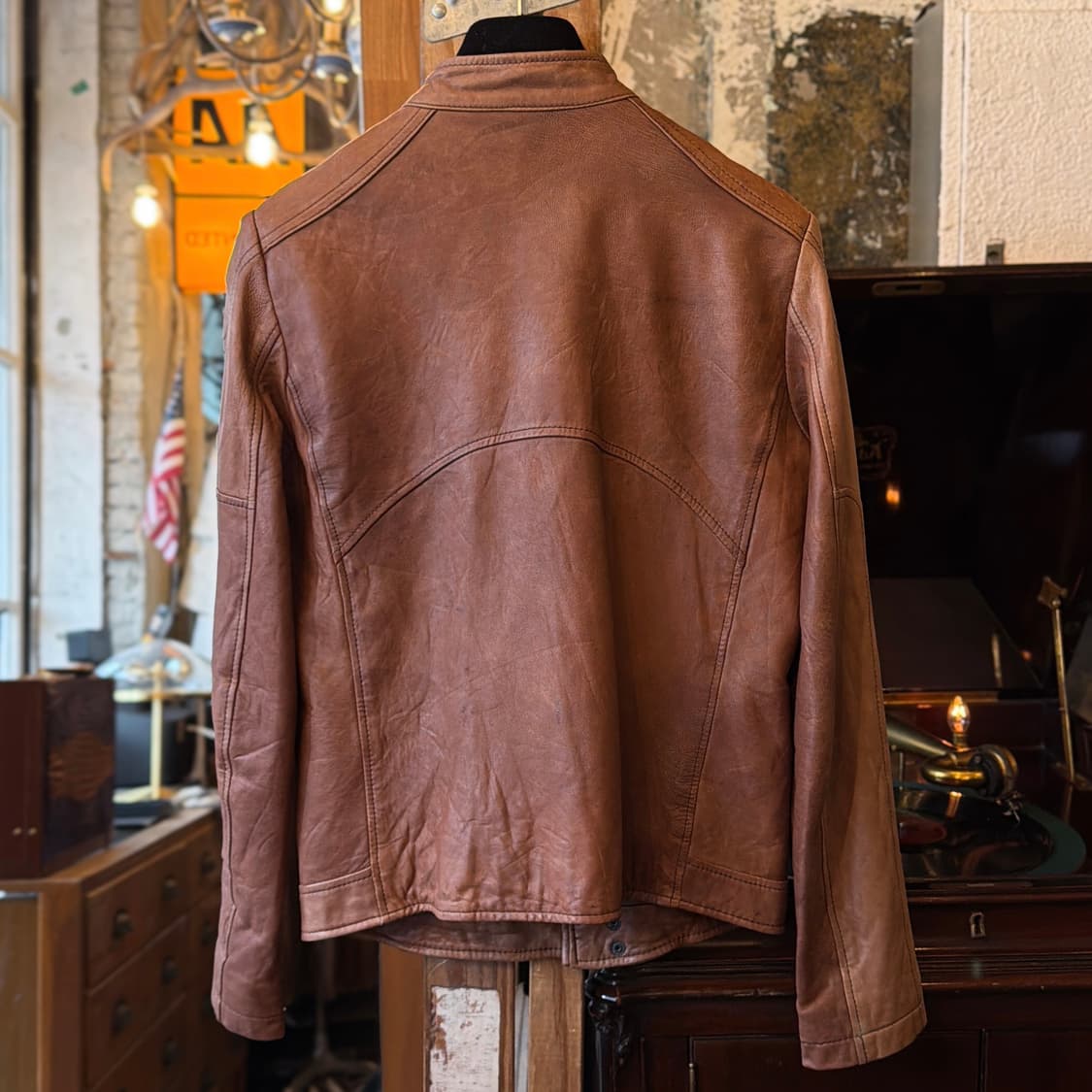 빔즈보이 램스킨 레더 자켓 상품이미지4