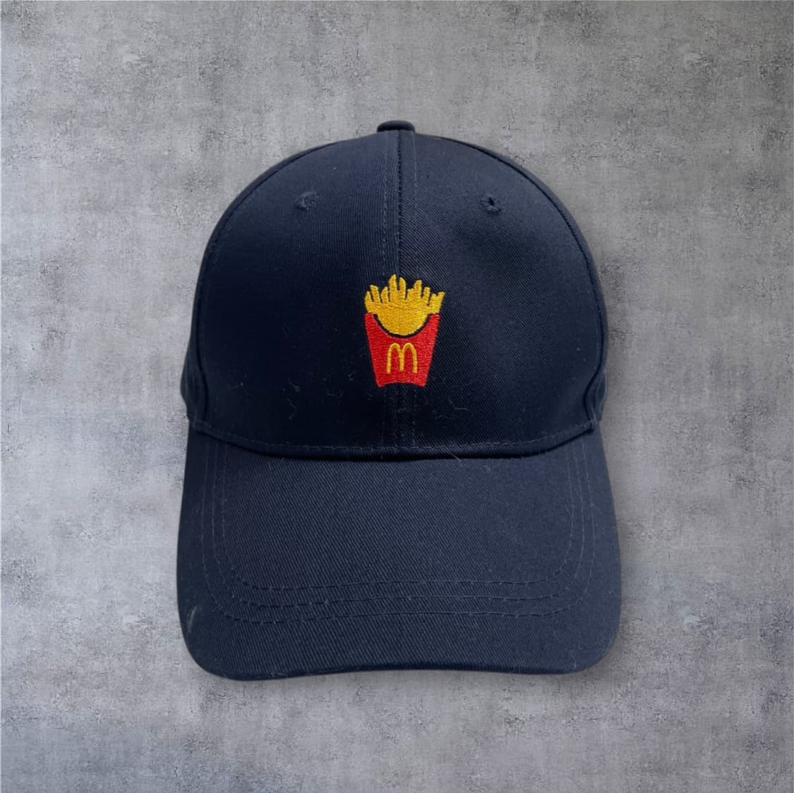 맥도날드 x LCK 콜라보 한정판 네이비 볼캡 모자 상품이미지1