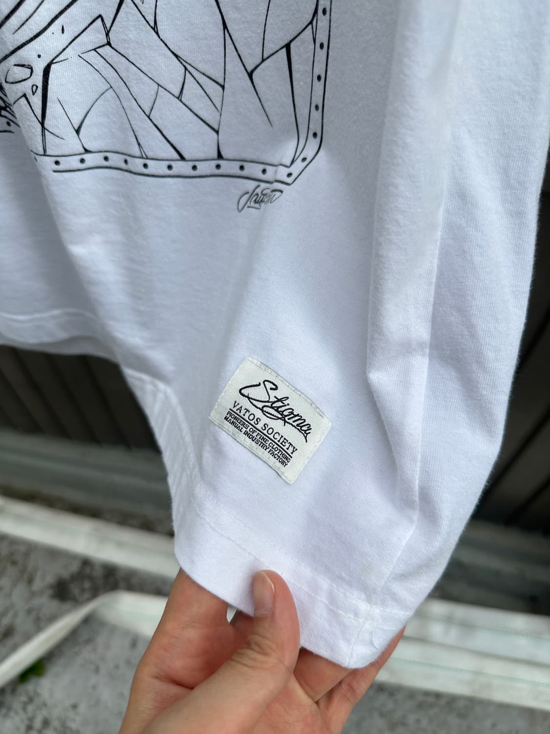 STIGMA skull printing T 상품이미지5
