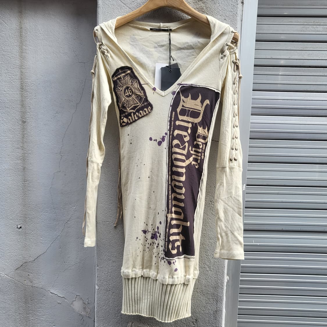 salvage long-sleeved one-piece dress  상품이미지6