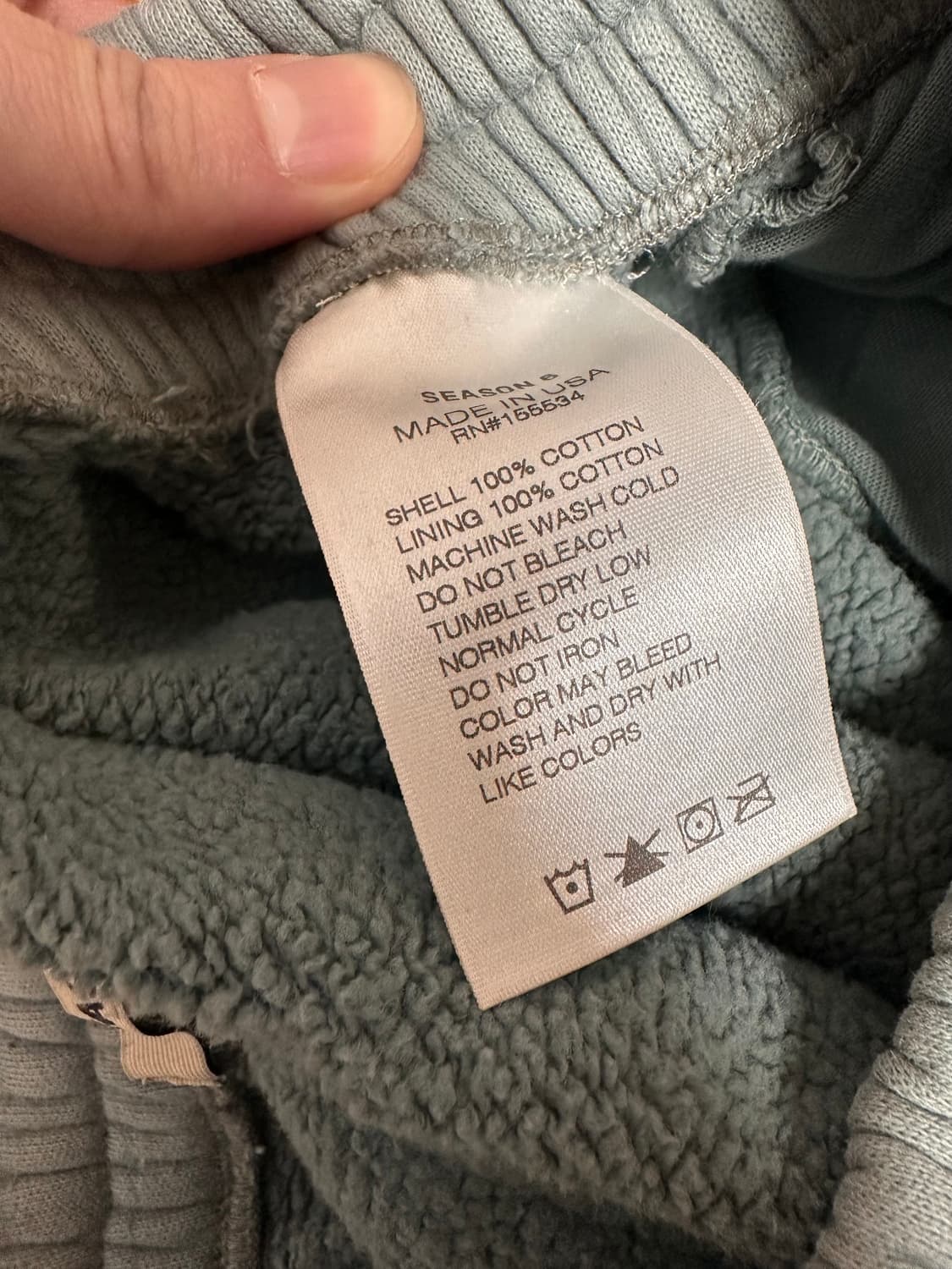 이지 시즌 6 스웻팬츠 글래셔 상품이미지3