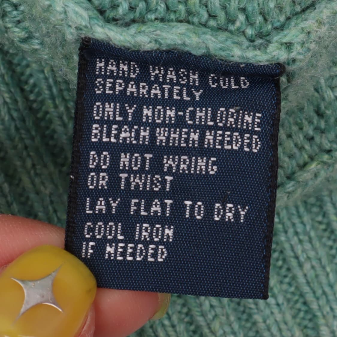 폴로랄프로렌 민트 실크 케이블 니트 상품이미지9