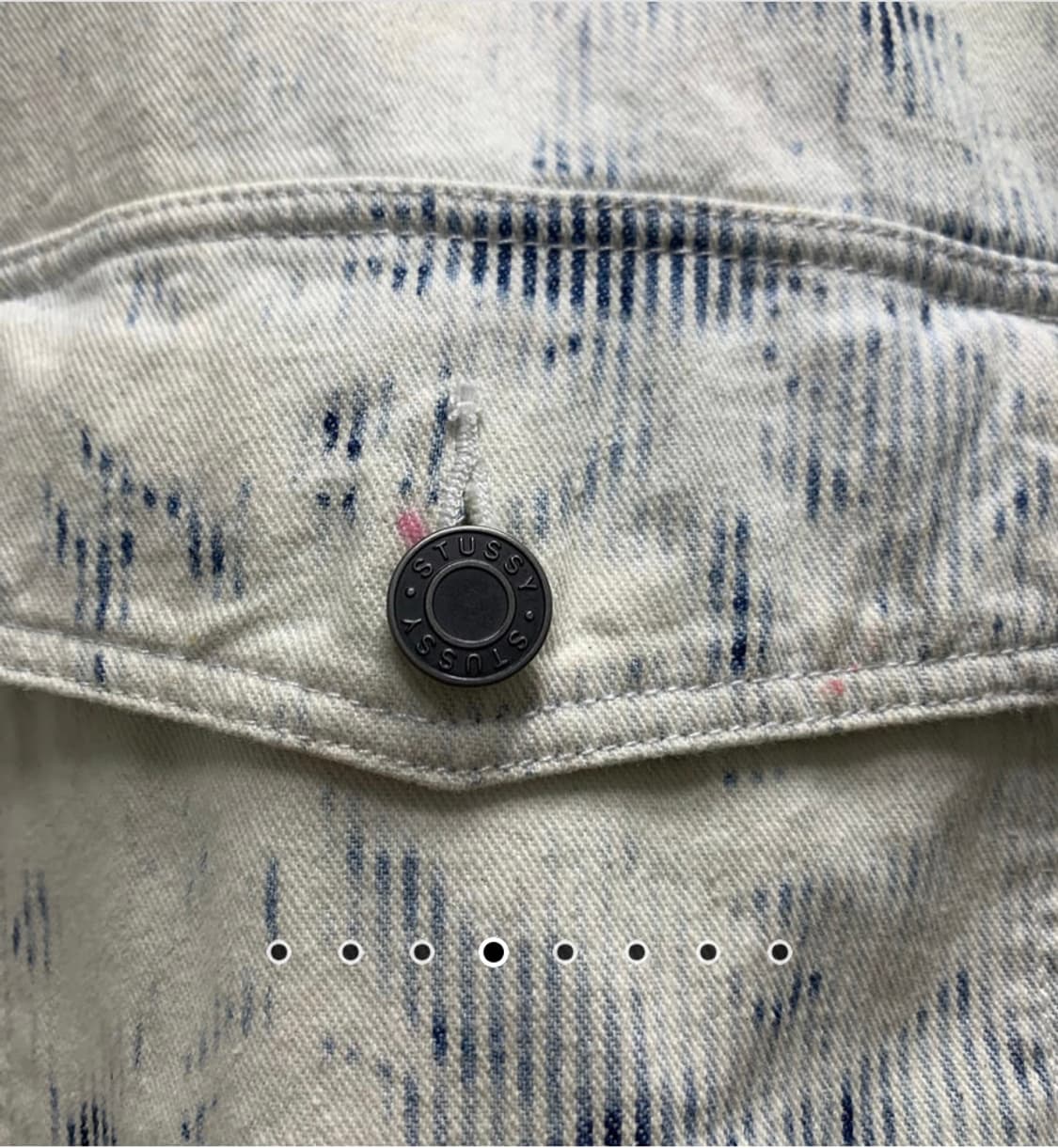 스투시 히코리 스트라이프 타이다이 데님 자켓 상품이미지3