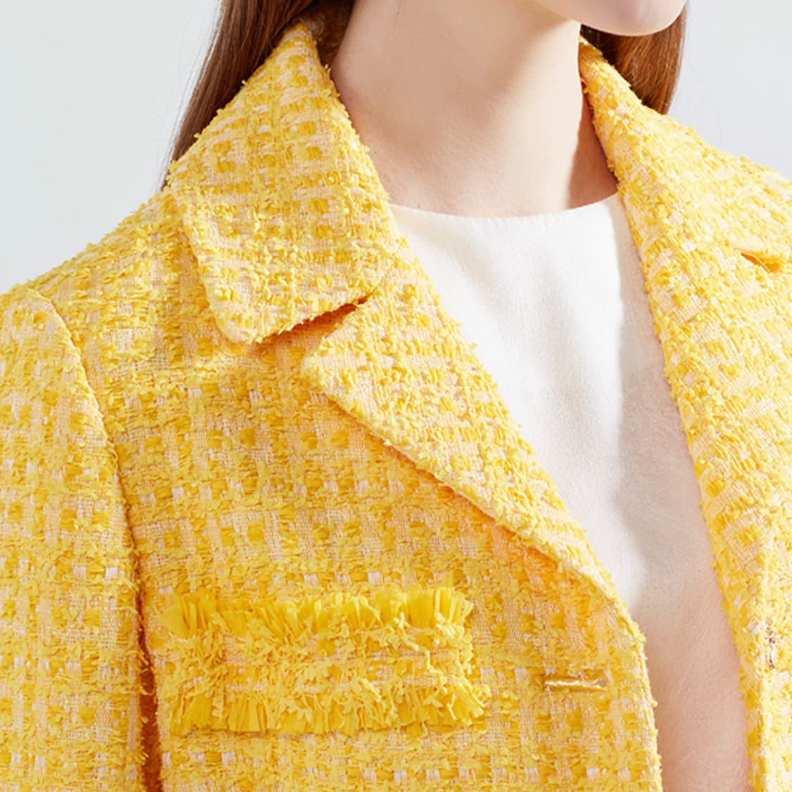 쏘울(so.wool) 마리아켄트 트위드자켓 55-66 새상품 상품이미지4