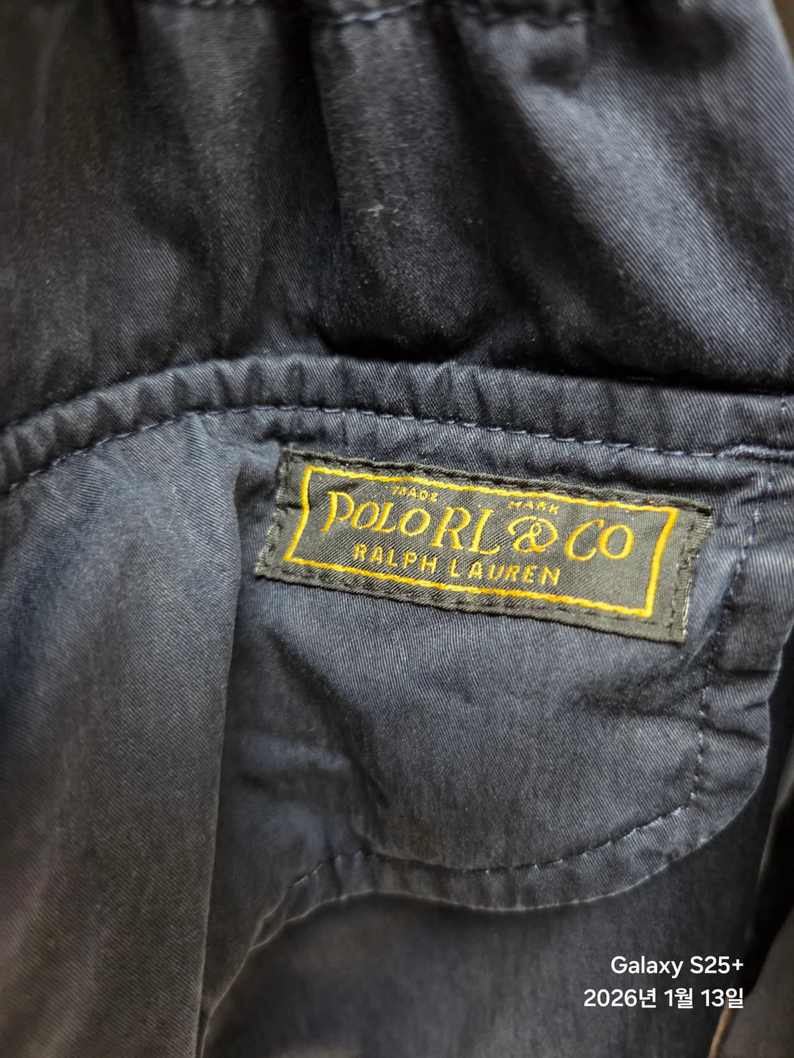 폴로 야상자켓 네이비 M사이즈 상품이미지5