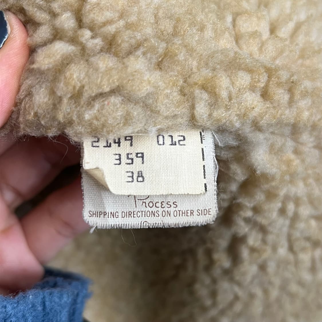 쇼트 NYC 웨스턴 스웨이드 쉐르파 자켓 상품이미지6