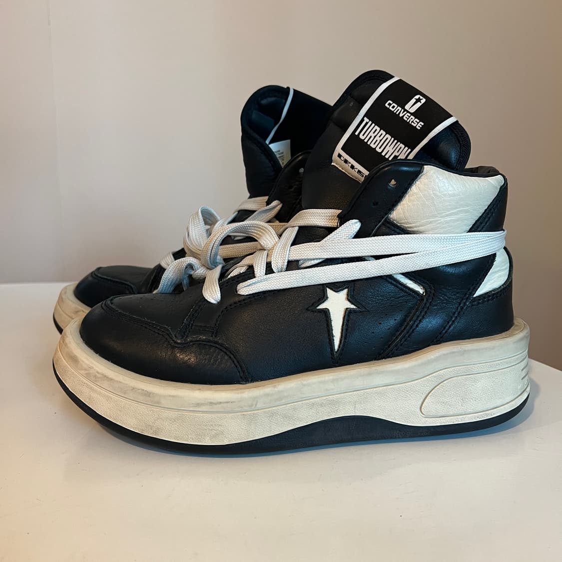 컨버스 x 릭 오웬스 다크쉐도우 터보웨폰  상품이미지2