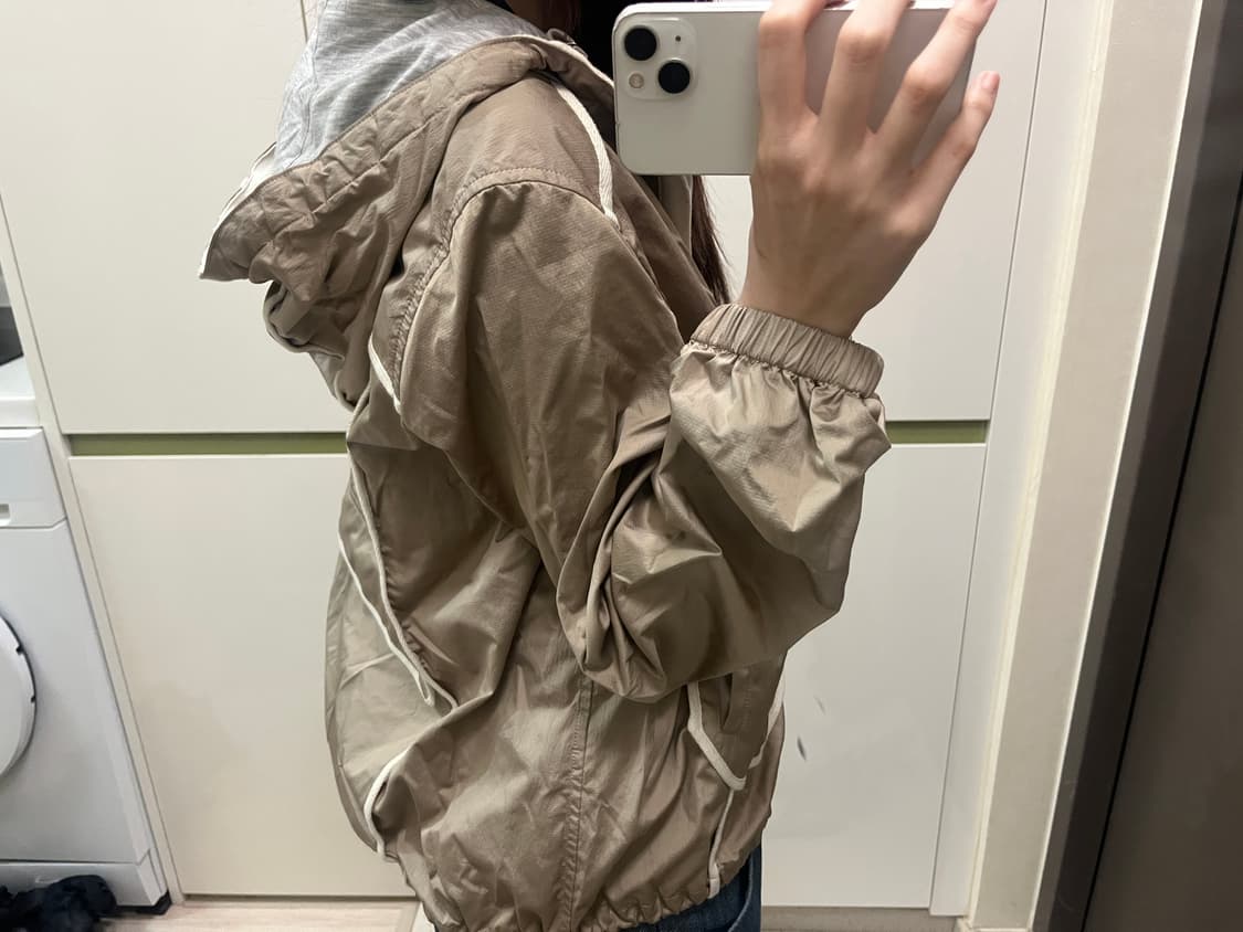 빈티지 후드 투웨이 윈드브레이커  상품이미지2